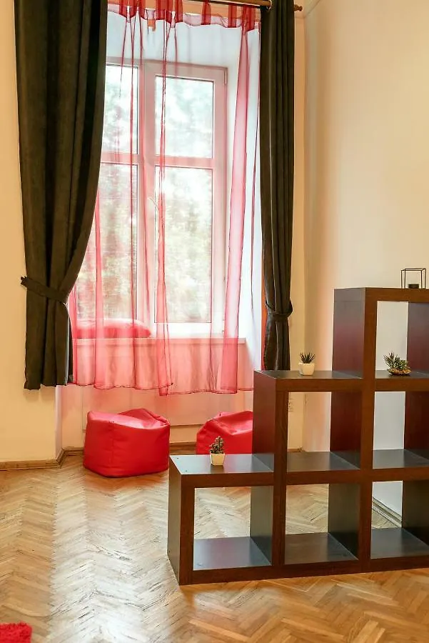 Red & Yellow Apartment Львов