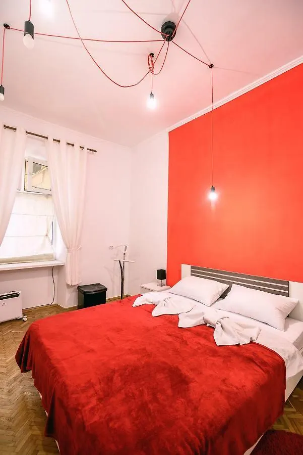 Red & Yellow Apartment Львов